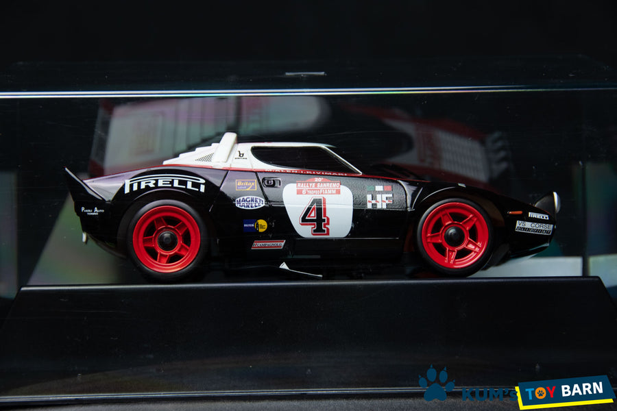 Kyosho Mini-z Body ASC LANCIA STRATOS Sanremo 1978 No.4 MZP16SR