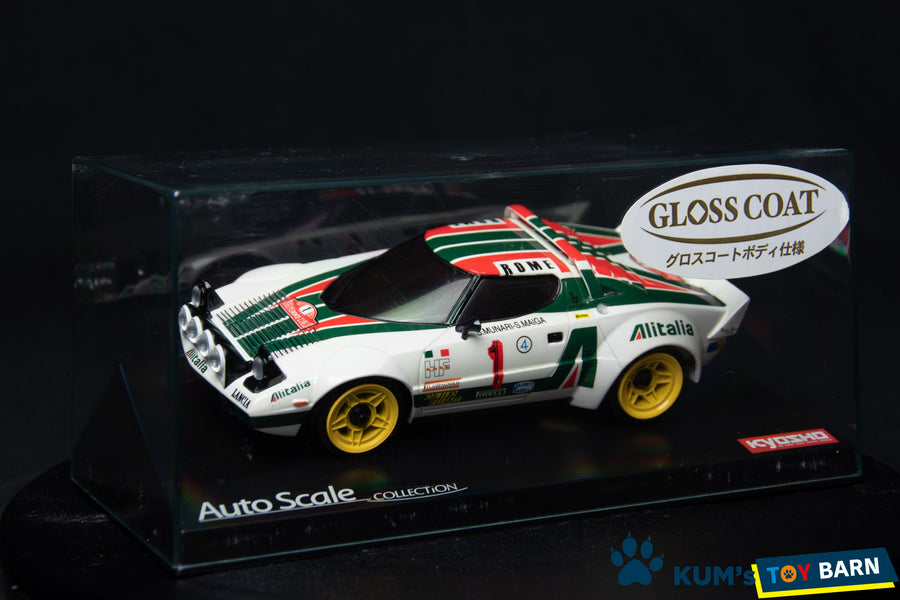 Kyosho Mini-z Body ASC LANCIA STRATOS ’77 Monte Carlo No.1 MZG16MC