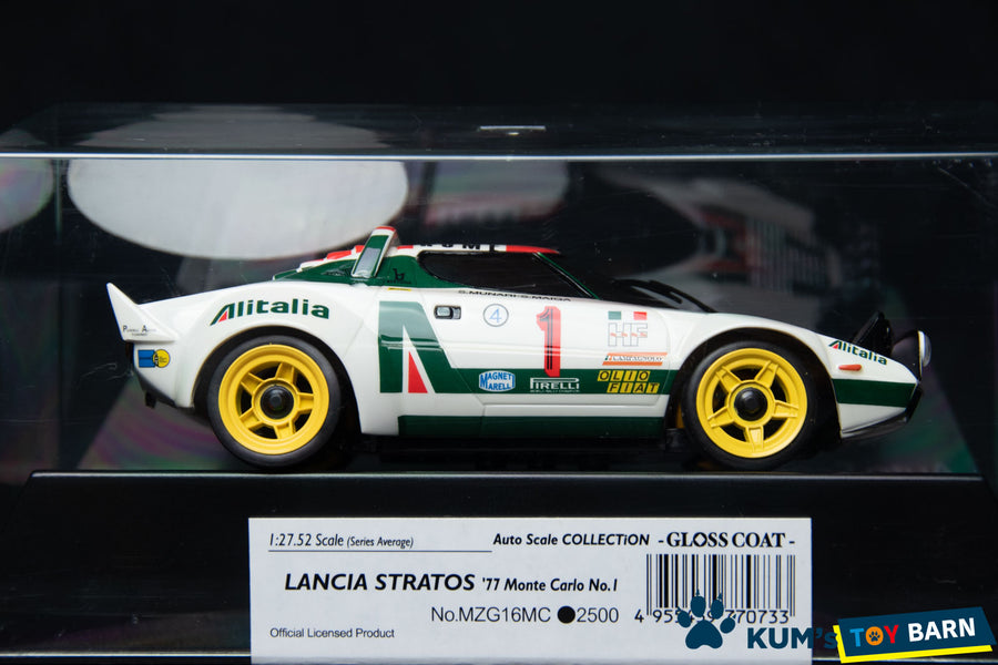Kyosho Mini-z Body ASC LANCIA STRATOS ’77 Monte Carlo No.1 MZG16MC