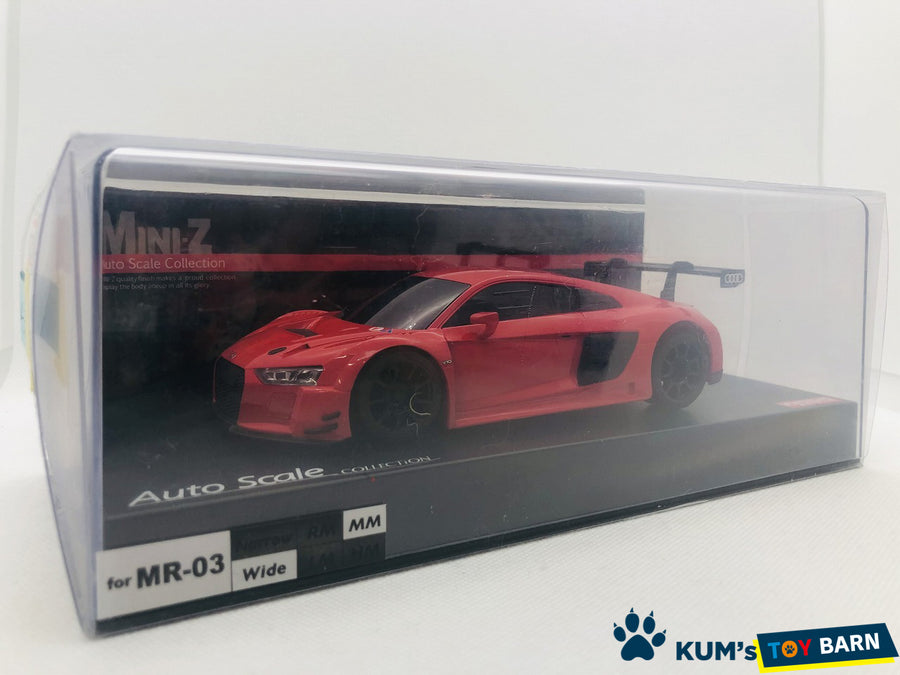 Kyosho Mini-z Body ASC Audi R8 LMS 2015 "Red" MZP234R