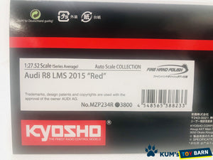 Kyosho Mini-z Body ASC Audi R8 LMS 2015 "Red" MZP234R