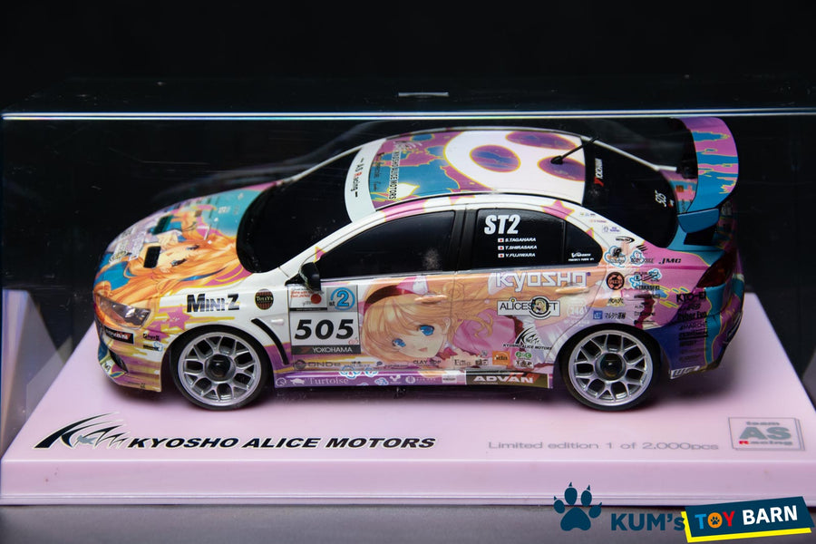 Kyosho Mini-z Body ASC MITSUBISHI KYOSHO ALICE MOTORS LANCER EVOLUTION X 2011 MZP409A2