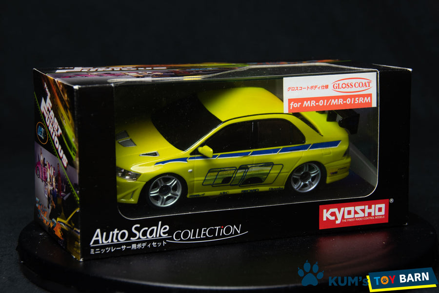 Kyosho Mini-z Body ASC MITSUBISHI LANCER EVOLUTION VII MZG39WS