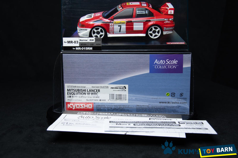 Kyosho Mini-z Body ASC MITSUBISHI LANCER EVOLUTION VI MZP3WRC