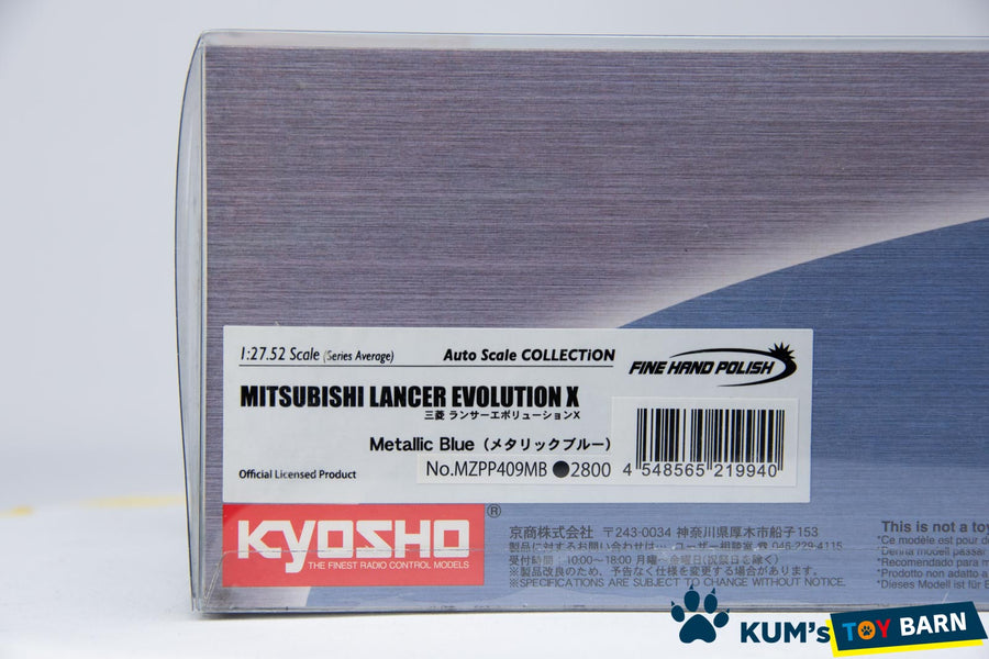 Kyosho Mini-z Body ASC MITSUBISHI LANCER EVOLUTION X MZP409MB/MZPP409MB