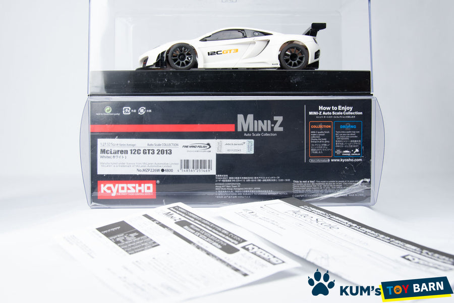 Kyosho Mini-z Body ASC McLaren 12C GT3 2013 MZP226W