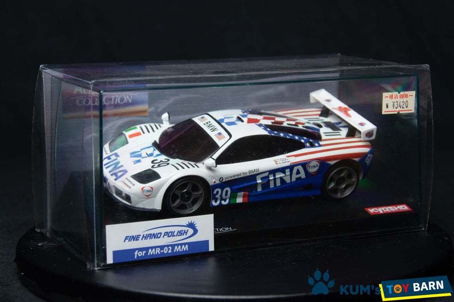 Kyosho Mini-z Body ASC McLaren BMW McLaren F1 GTR No.39 Team BMW Motorsport Le Mans 1996 MZP203BM