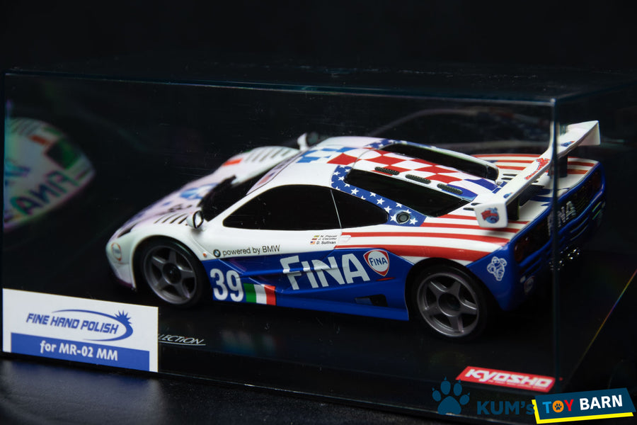 Kyosho Mini-z Body ASC McLaren BMW McLaren F1 GTR No.39 Team BMW Motorsport Le Mans 1996 MZP203BM