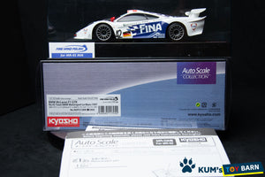 Kyosho Mini-z Body ASC McLaren BMW McLaren F1 GTR No.42 Team BMW LM 1997 MZP213BM