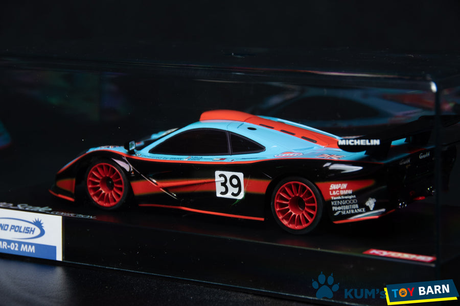 Kyosho Mini-z Body ASC McLaren F1 GTR No.39 Gulf Racing Le Mans 1997 MZP213GD