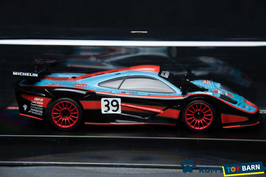 Kyosho Mini-z Body ASC McLaren F1 GTR No.39 Gulf Racing Le Mans 1997 MZP213GD