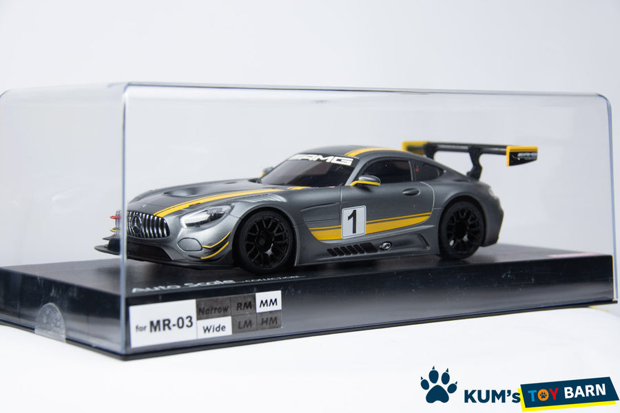 Kyosho Mini-z Body ASC Mercedes-AMG GT3 Presentation Car MZP247GY/MZP241GY