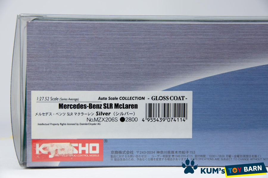 Kyosho Mini-z Body ASC Mercedes-Benz SLR McLaren MZX206S/MZG206S