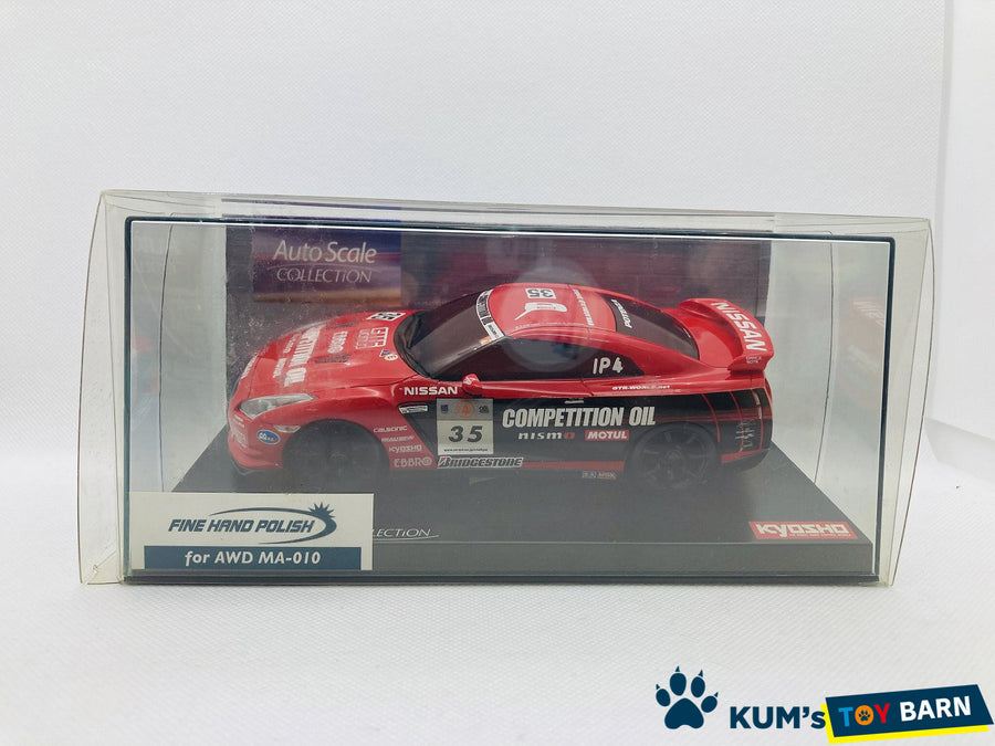 Kyosho Mini-z Body ASC NISSAN MOTUL NISMO GT-R TOKACHI 24 Hours 2008 MZP411MT