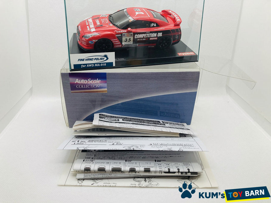 Kyosho Mini-z Body ASC NISSAN MOTUL NISMO GT-R TOKACHI 24 Hours 2008 MZP411MT