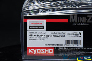 Kyosho Mini-z Body ASC NISSAN SILVIA K’s S13 with Aero Kit MZP431WT