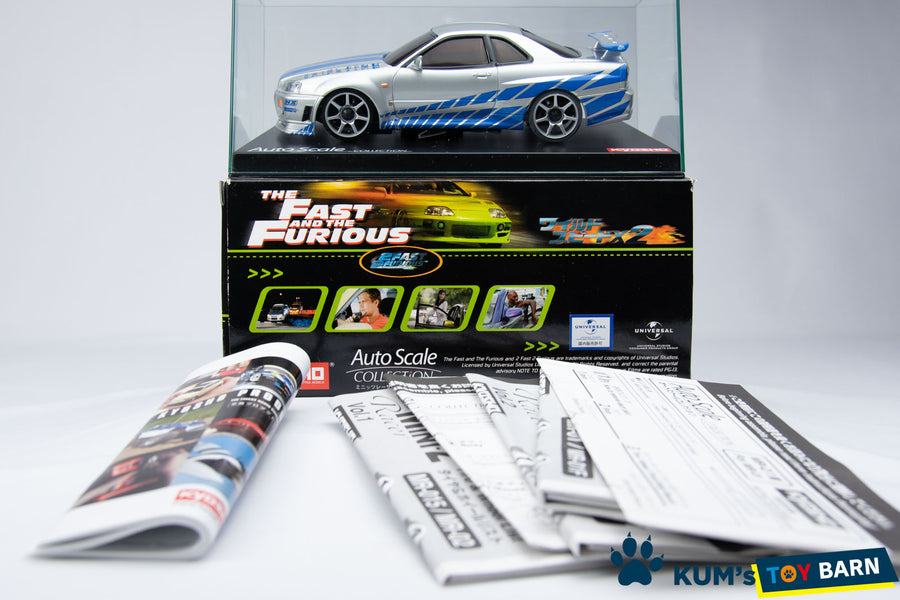 Kyosho Mini-z Body ASC NISSAN SKYLINE GT-R V-spec2 R34 MZG34WS