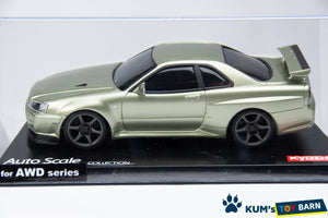 Kyosho Mini-z Body ASC NISSAN SKYLINE GT-R V.spec2 Nur R34 MZP427MJ