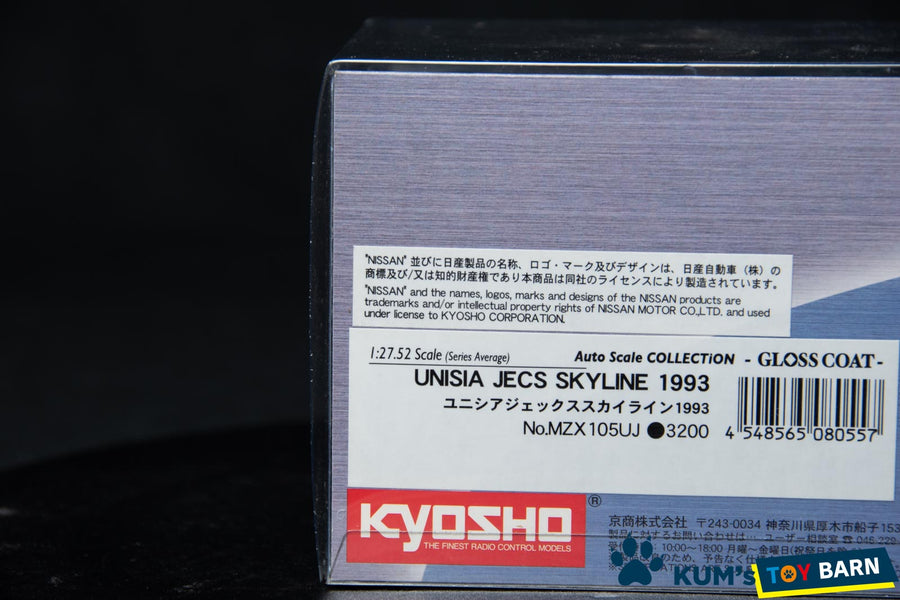 Kyosho Mini-z Body ASC NISSAN UNISA JECS SKYLINE 1993 MZX105UJ
