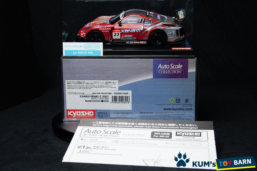 Kyosho Mini-z Body ASC NISSAN XANAVI FAIRLADY Z 2007 MZX325XN
