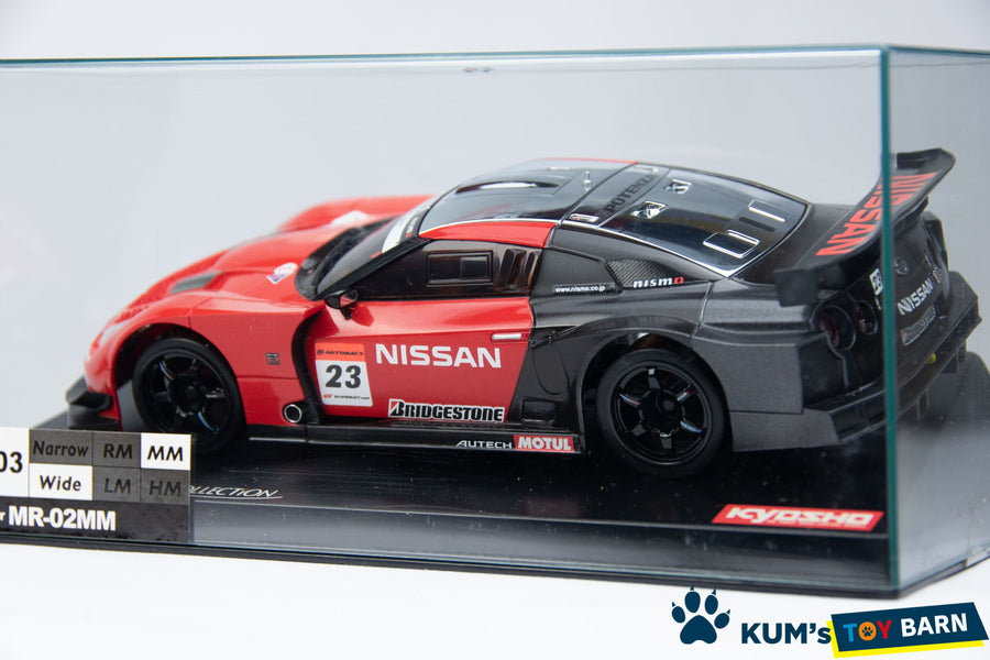 Kyosho Mini-z Body ASC NISSAN XANAVI NISMO GT-R SUPER GT GT500 PRE-SEASON Test car 2008 MZP214TX