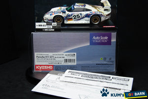 Kyosho Mini-z Body ASC Porsche 911 GT1 No.25 LM1996 MZP330ML