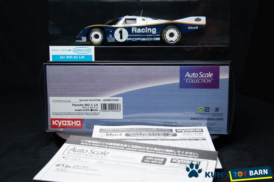 Kyosho Mini-z Body ASC Porsche 962 C LH MZX322PR/MZXX322PR