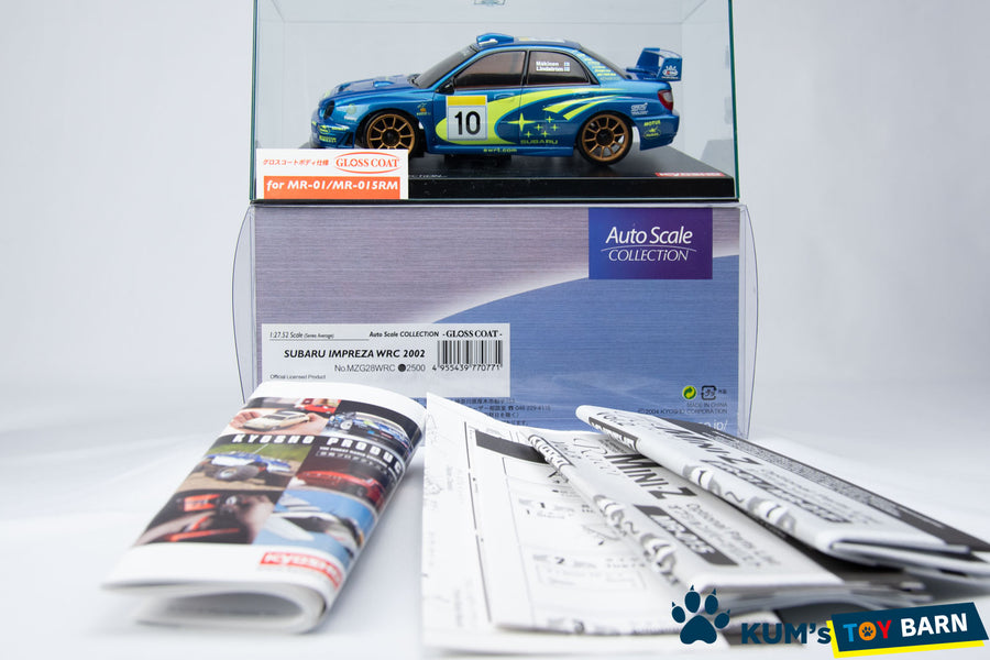 Kyosho Mini-z Body ASC SUBARU IMPREZA WRC 2002 MZG28WRC