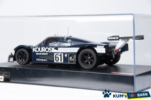 Kyosho Mini-z Body ASC Sauber-Mercedes Gruppe-C-Rennsportwagen C9,Nr.61,LM 1987 MZP343KR
