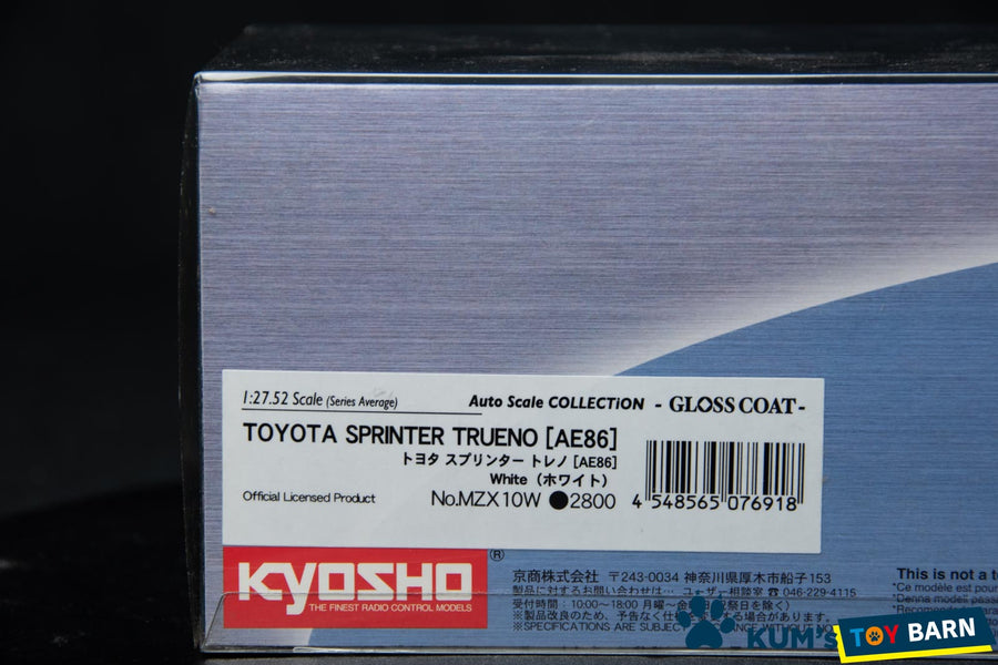 Kyosho Mini-z Body ASC TOYOTA SPRINTER TRUENO AE86 MZX10W