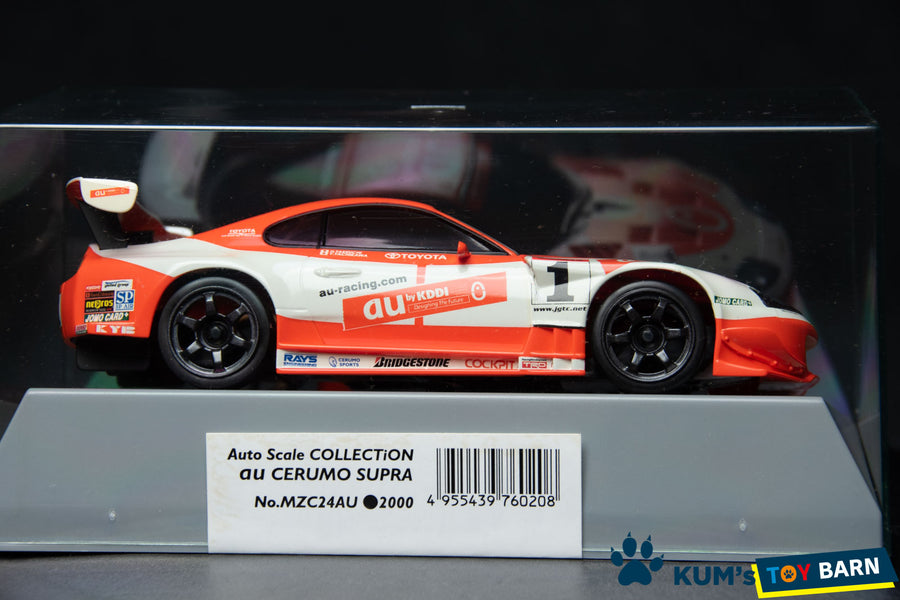 Kyosho Mini-z Body ASC TOYOTA au CERUMO SUPRA MZC24AU