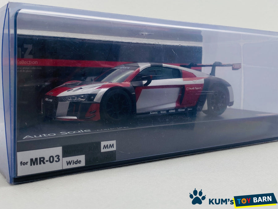 Kyosho Mini-z Body ASC AUDI R8 LMS 2016 "Gray/Red" MZP234RGB