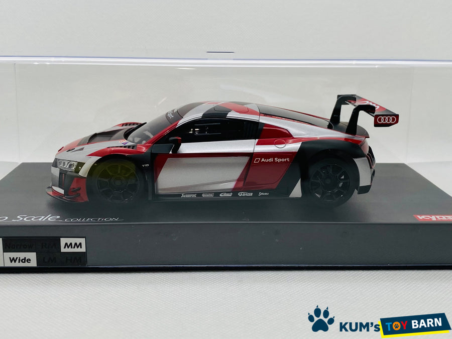 Kyosho Mini-z Body ASC AUDI R8 LMS 2016 "Gray/Red" MZP234RGB