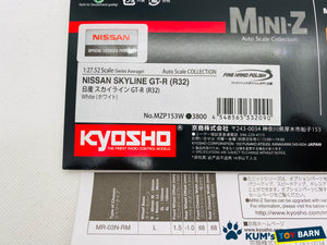 Kyosho Mini-z Body ASC NISSAN SKYLINE GT-R (R32) MZP153W