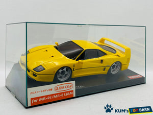 Kyosho Mini-z Body ASC Ferrari F40 Yellow MZG21Y
