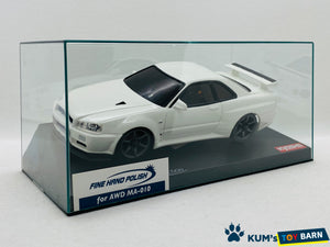 Kyosho Mini-z Body ASC NISSAN SKYLINE GT-R V-SpecⅡ Nur White MZP401W/MZPP401W