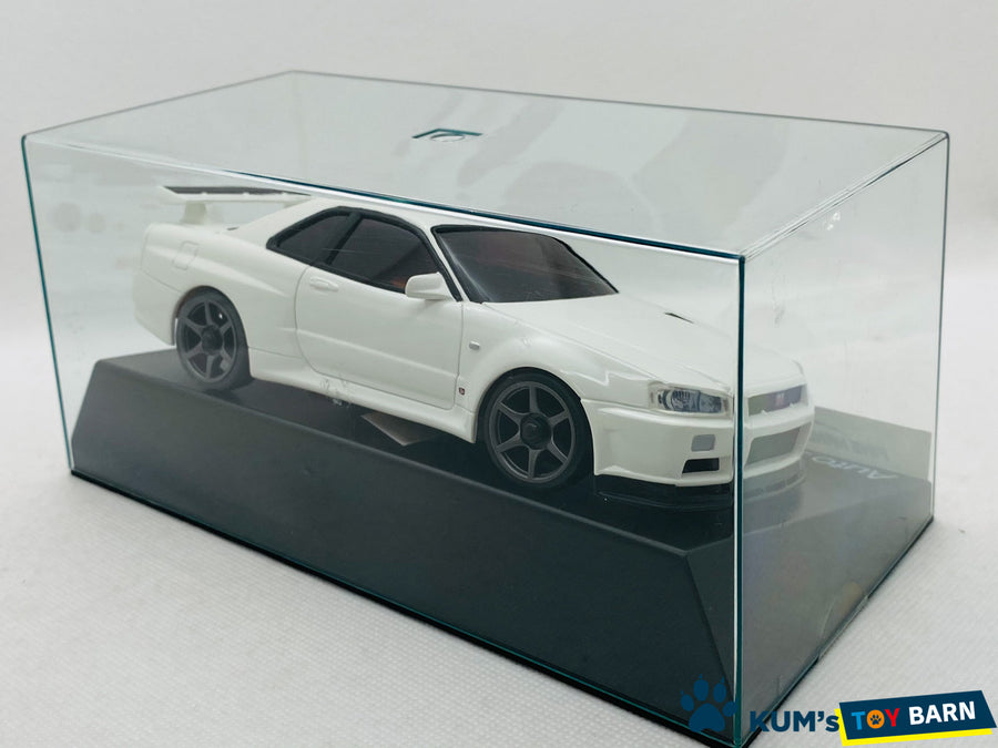 Kyosho Mini-z Body ASC NISSAN SKYLINE GT-R V-SpecⅡ Nur White MZP401W/MZPP401W