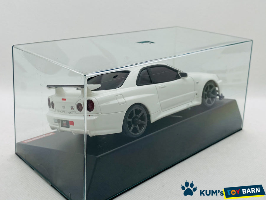 Kyosho Mini-z Body ASC NISSAN SKYLINE GT-R V-SpecⅡ Nur White MZP401W/MZPP401W