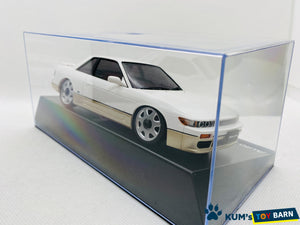 Kyosho Mini-z Body ASC NISSAN SILVIA K's (S13) Warm White Two-tone MZP435WT