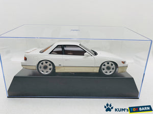 Kyosho Mini-z Body ASC NISSAN SILVIA K's (S13) Warm White Two-tone MZP435WT