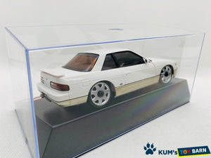 Kyosho Mini-z Body ASC NISSAN SILVIA K's (S13) Warm White Two-tone MZP435WT