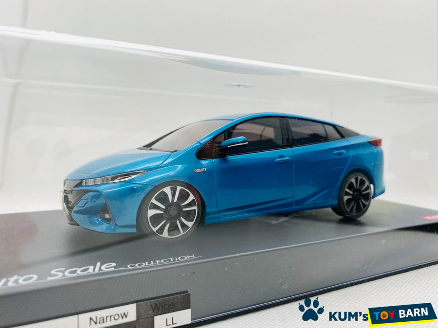 Kyosho Mini-z Body ASC Toyota PRIUS PHV Spirited Aqua Metallic MZP443BL