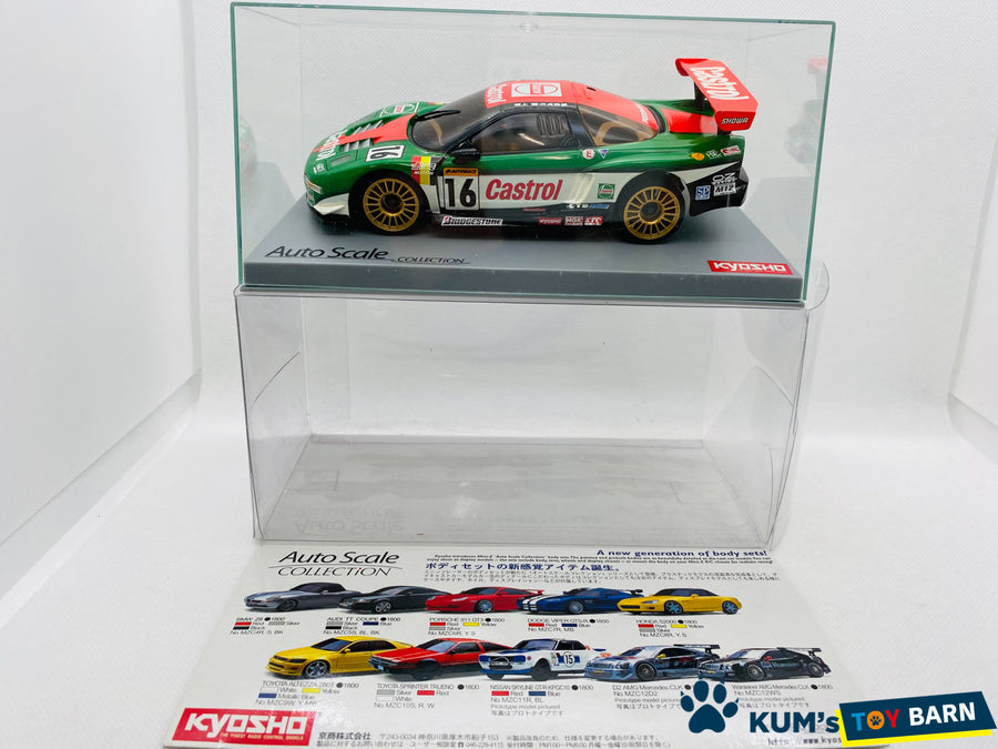 Kyosho Mini-z Body ASC Castrol MUGEN NSX MZC15CM AUTO SCALE COLLECTION Green