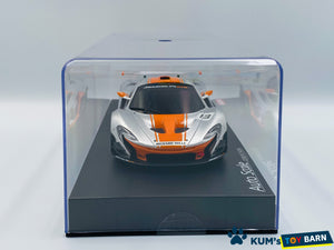 Kyosho Mini-z Body ASC McLaren P1 GTR Silver/Orange MZP235SO