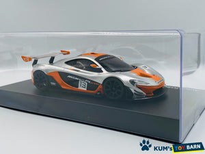 Kyosho Mini-z Body ASC McLaren P1 GTR Silver/Orange MZP235SO