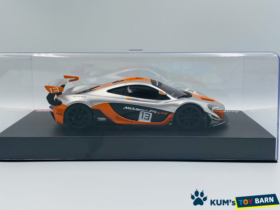 Kyosho Mini-z Body ASC McLaren P1 GTR Silver/Orange MZP235SO