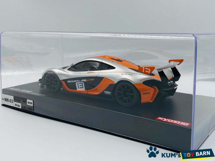 Kyosho Mini-z Body ASC McLaren P1 GTR Silver/Orange MZP235SO