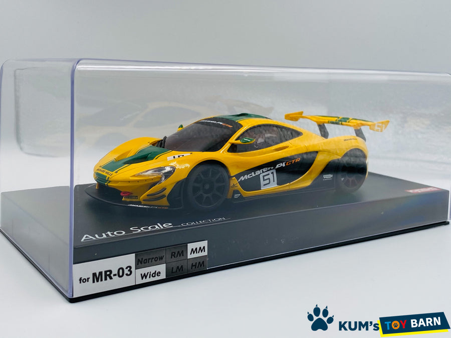 Kyosho Mini-z Body ASC McLaren P1 GTR Yellow/Green MZP235YG