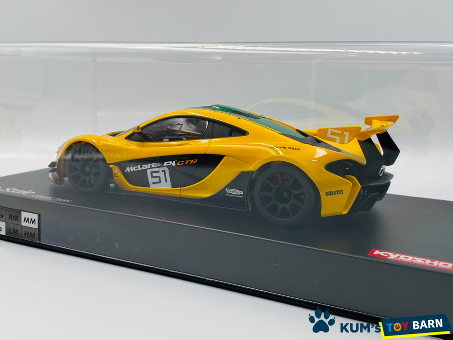 Kyosho Mini-z Body ASC McLaren P1 GTR Yellow/Green MZP235YG