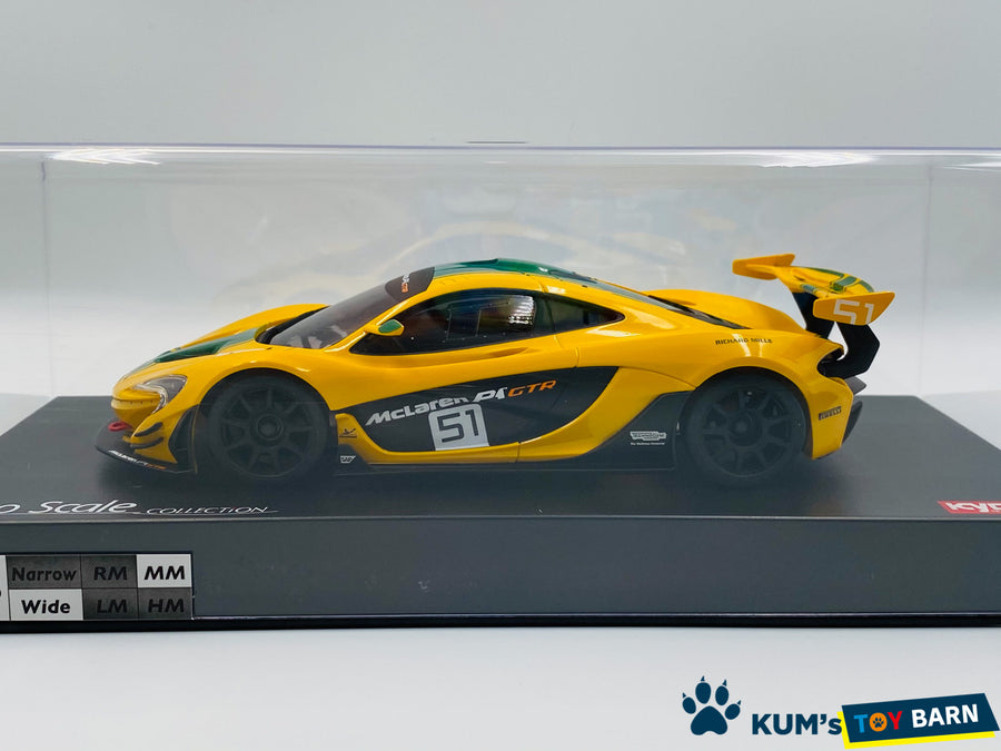 Kyosho Mini-z Body ASC McLaren P1 GTR Yellow/Green MZP235YG